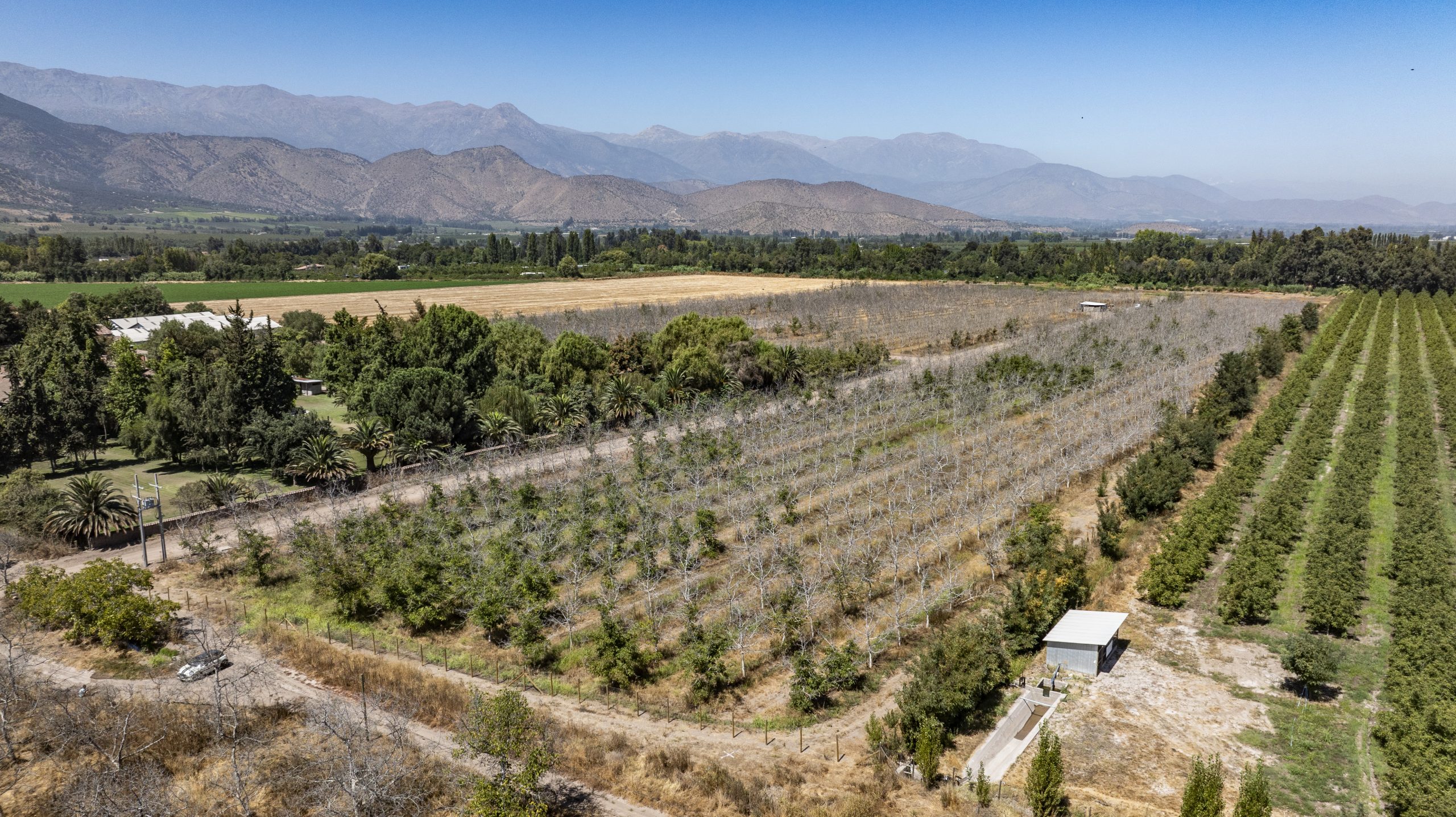 Vista aérea del loteo de Santa Luisa de Palpi